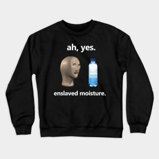 Ah Yes Enslaved Moisture T-shirt, Funny Dank Meme T-shirt, Meme Shirt, Surreal Meme T-shirt, Funny Meme Gift Crewneck Sweatshirt